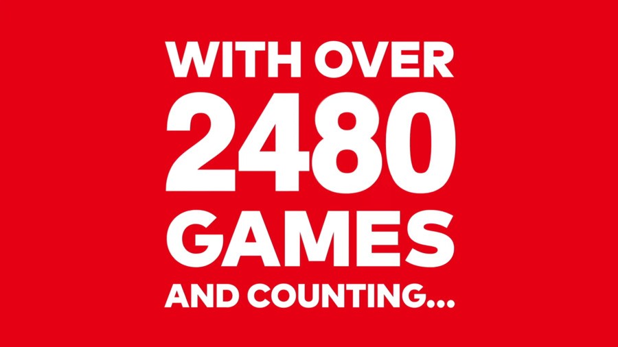 Number of Nintendo Switch games