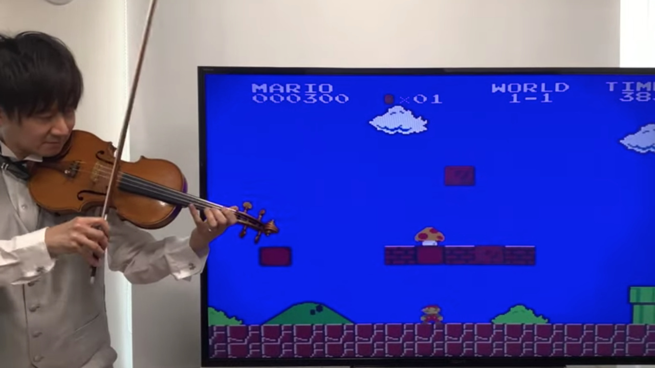 Aleatorio: los juegos clásicos de Nintendo suenan aún más geniales cuando se tocan en vivo en violín 2