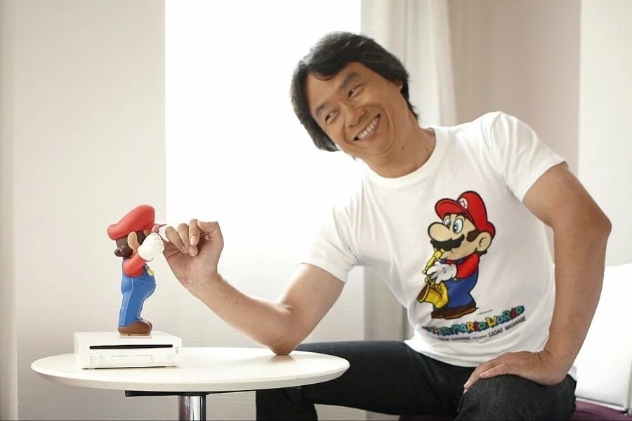Shigeru Miyamoto Mario