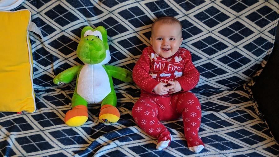 I'm raising her right, honest.