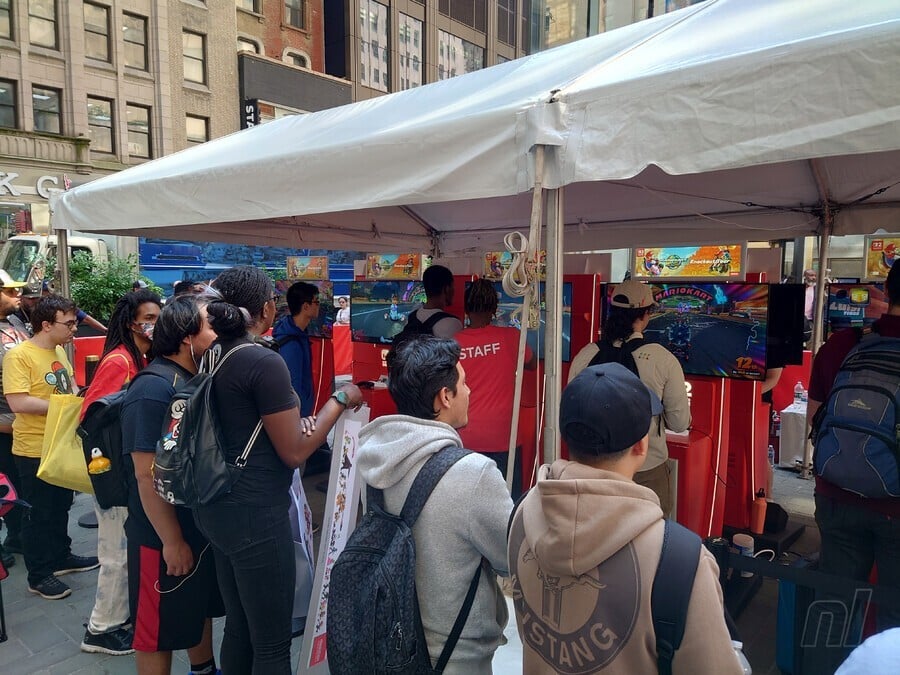 Switch 2 Launch Nintendo Store NYC