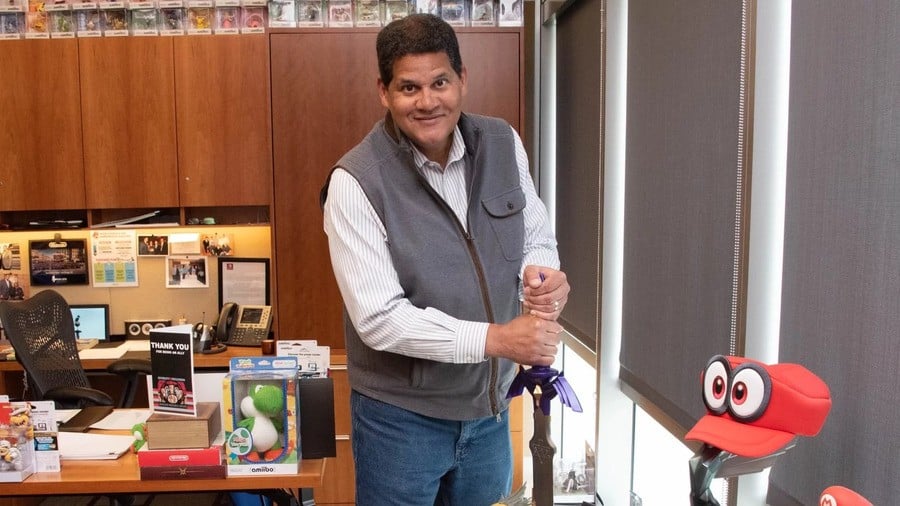 An outpouring of love is when Reggie Fils-Aimé retires