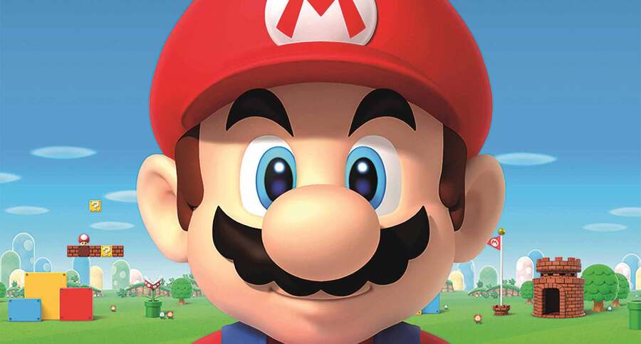 Luigi, Shigeru Miyamoto and Mario himself