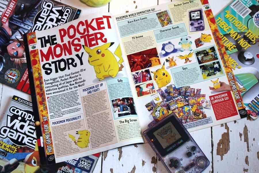 In February 1998, the series became so important that it was awarded a special 6-page feature covering all announcements of new games, including Hey You, Pikachu and Pokémon Snap.