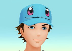 Squirtle Face Cap