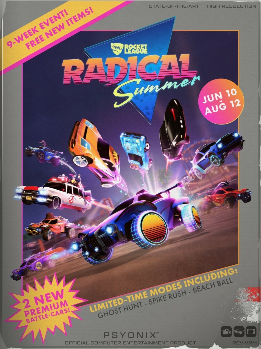 Radical Summer Key Art Box Cover