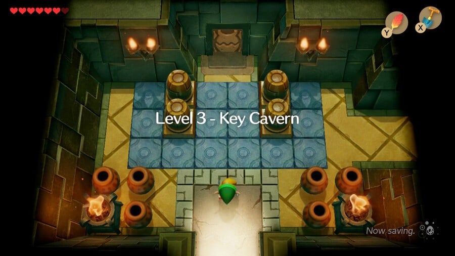 Sala de inicio de Key Cavern