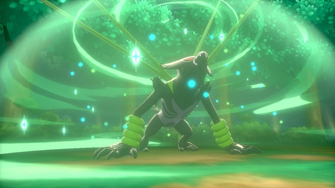 Pokemon Sword & Shield - Jungle Healing move revealed for Zarude