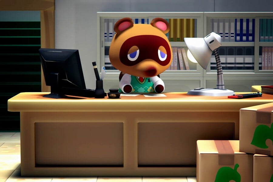 Tom Nook Nuevos Horizontes