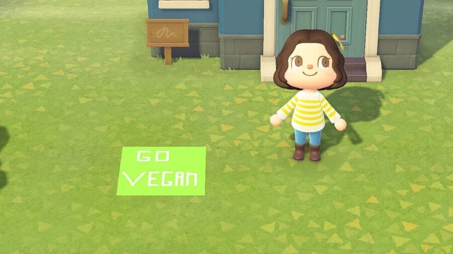 Animal Crossing New Horizons vegano