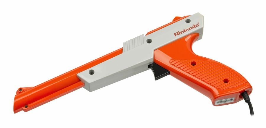 The NES Zapper's usual appearance