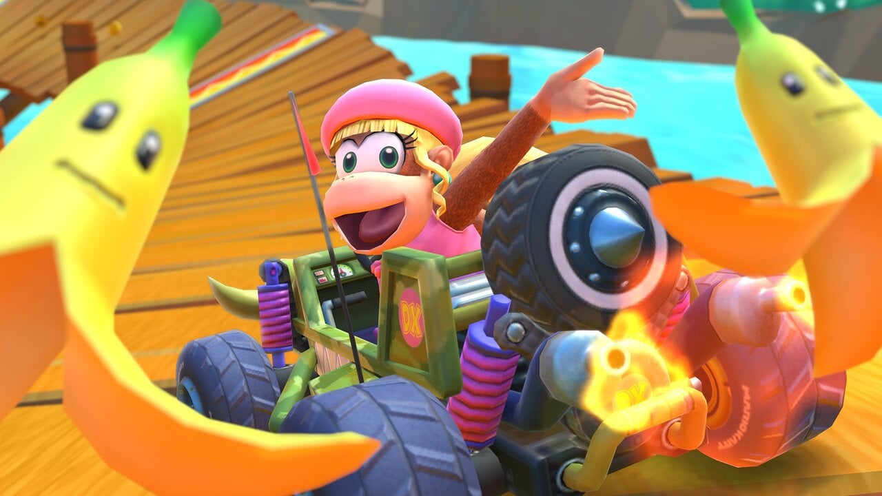 Dixie Kong Celebrates Her Mario Kart Tour Debut With A Special Timeline Video thumbnail