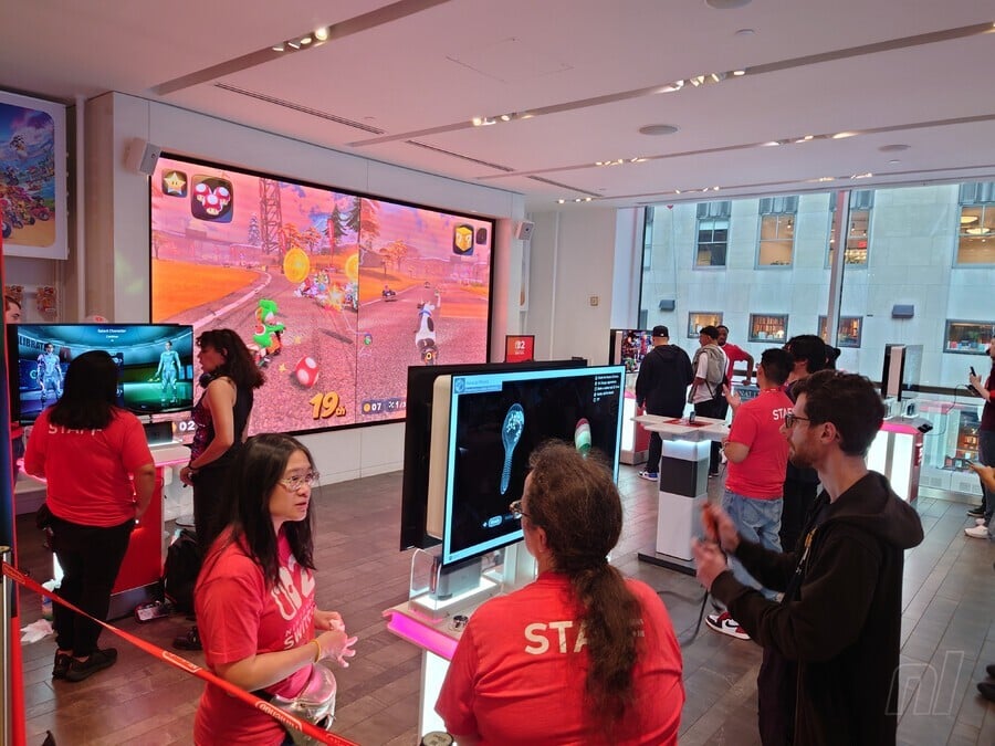 Switch 2 Launch Nintendo Store NYC