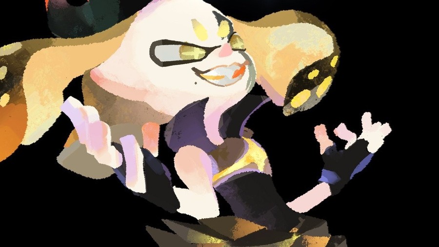 Pearl representing Team Chaos - or in this case, Team Mayo