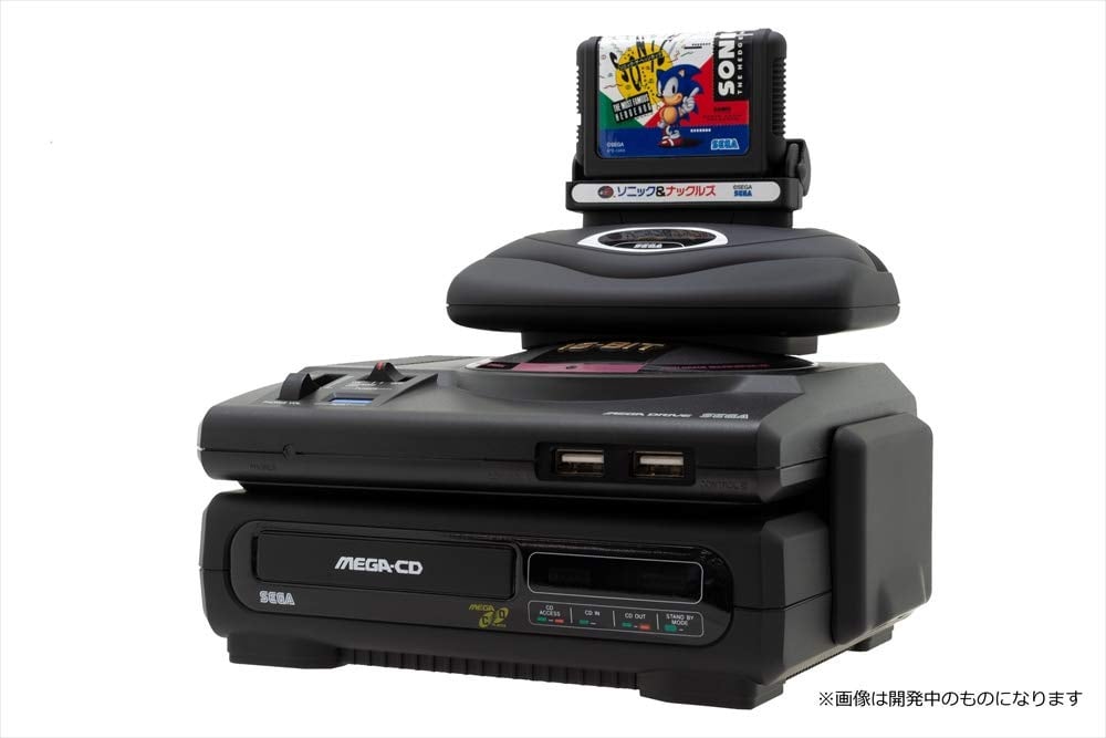 Mega Drive Genesis Mini Gets Tiny Mega Cd 32x And