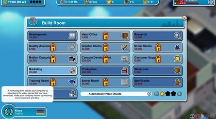 Mad Games Tycoon Rooms