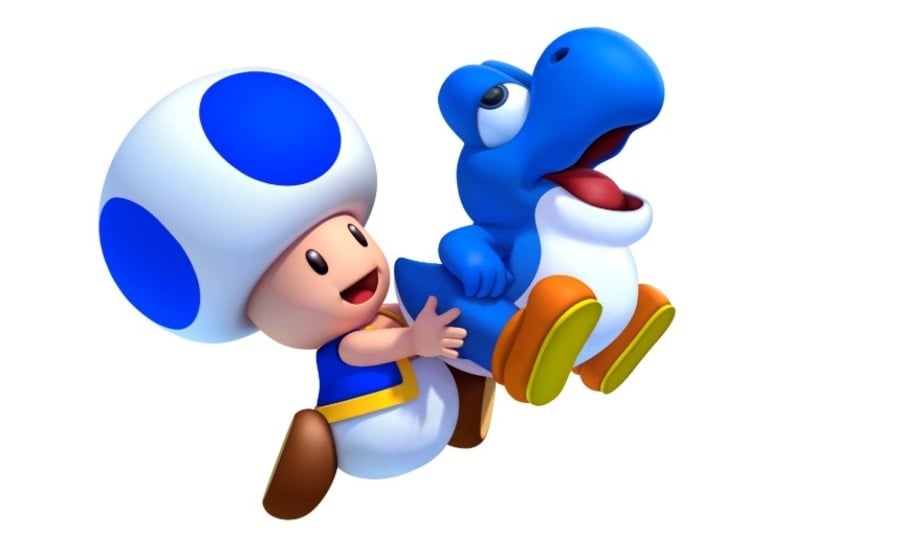 Nintendo Spreads The Message About Blue Toads Return To New Super