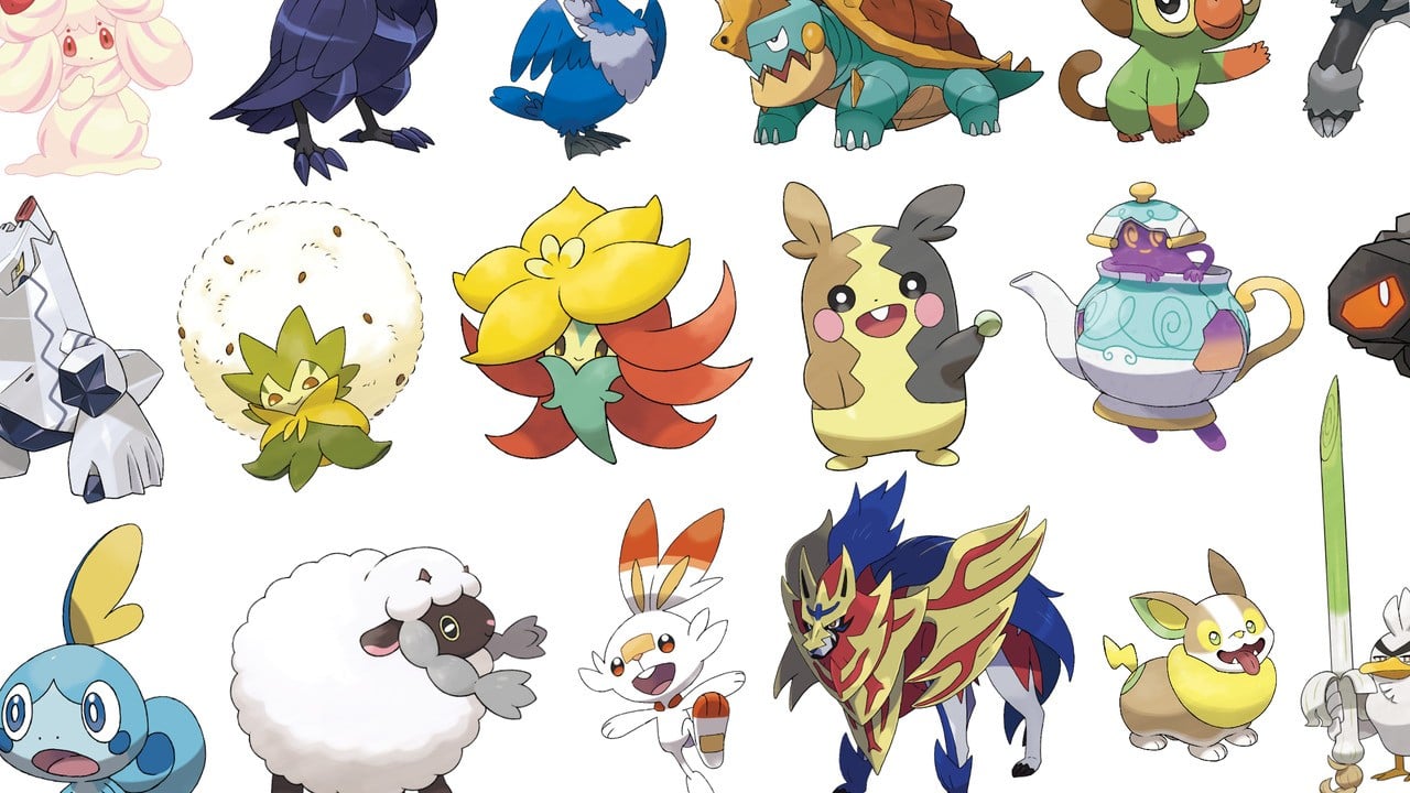 Pokémon Sword And Shield: Gen 8 Pokémon List - Full Galar Pokédex, Plus ...