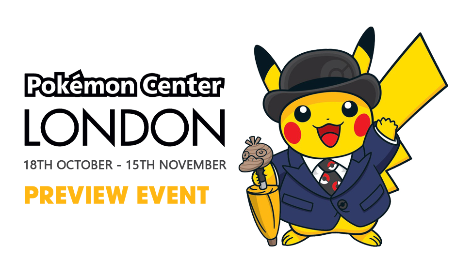 Competition Attend The Pokémon Center London's Exclusive Preview Event