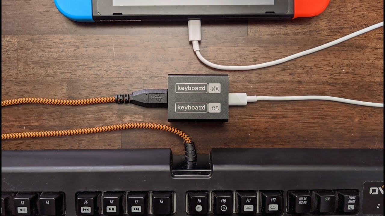 This New Adapter Will Transform Your Keyboard Into A Nintendo Switch Controller thumbnail