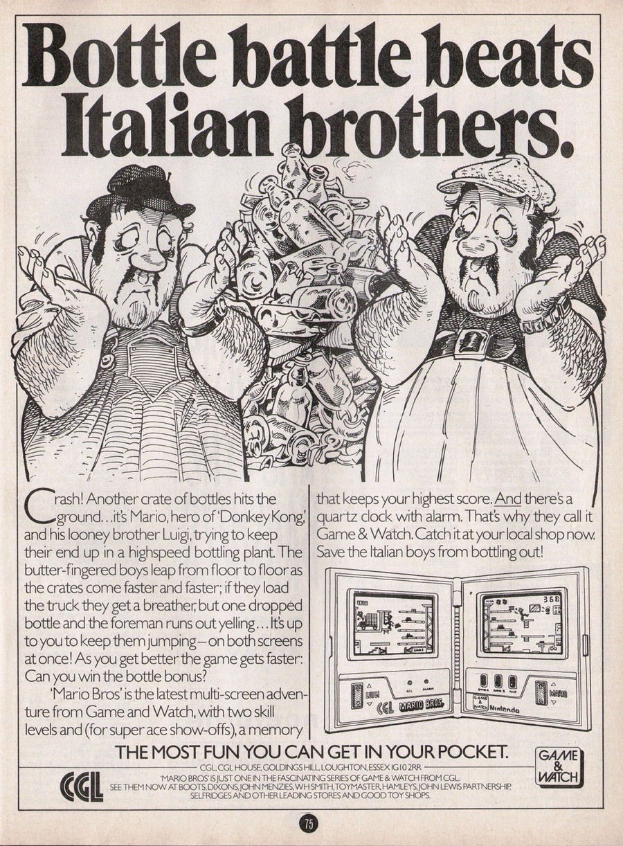 Luigi and Mario sure have changed over the years...