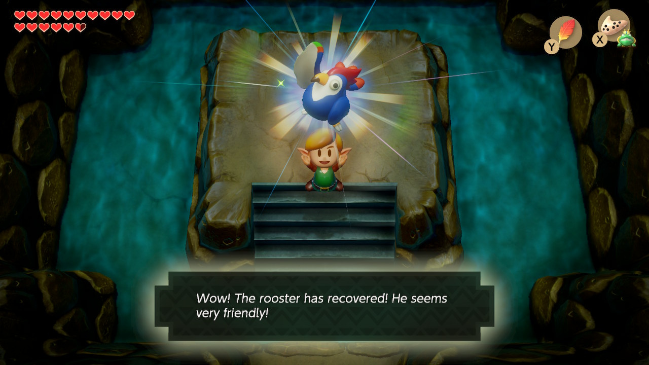 Zelda Link's Awakening Bird Key Location, Mountain Tower