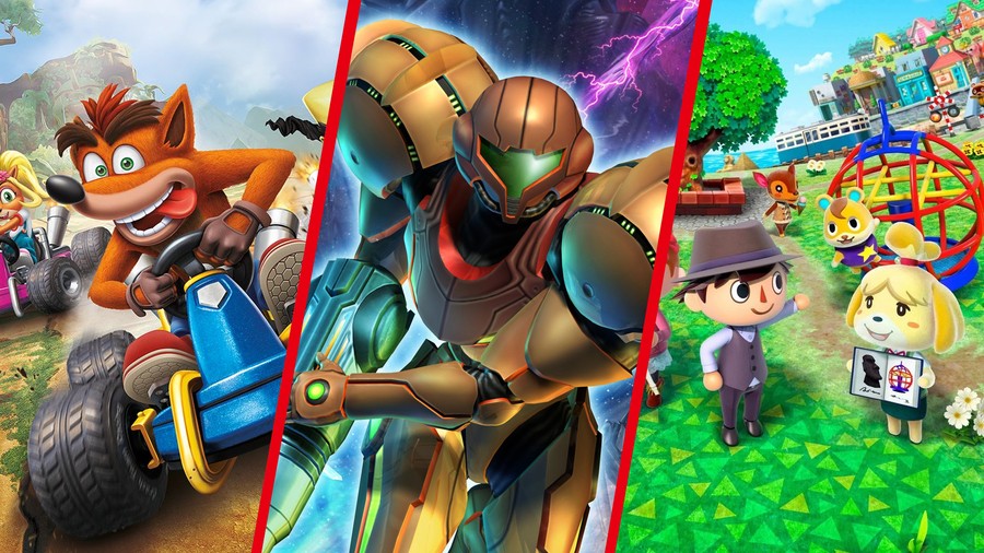 Crash! Metroid! Animal Crossing!