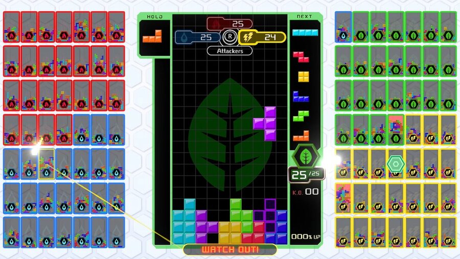 Team Battle Mode Tetris 99