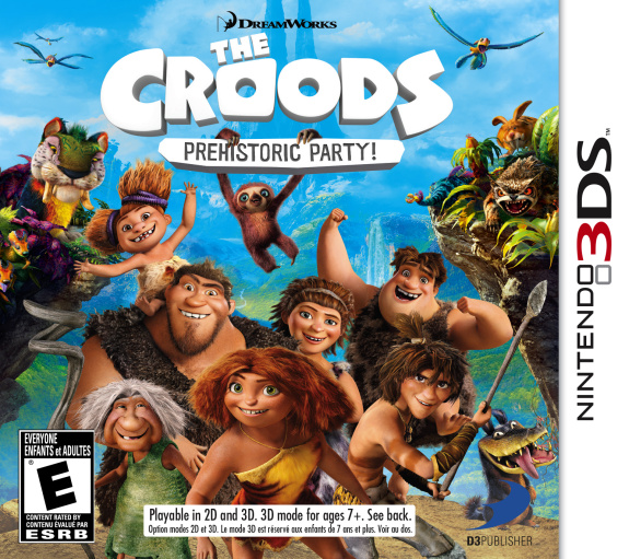 The Croods: Prehistoric Party! for Wii U - Nintendo Game