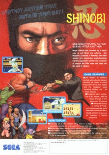 Shinobi Cover Artwork
