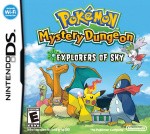 Pokémon Mystery Dungeon: Explorers of Sky Cover (Click to enlarge)