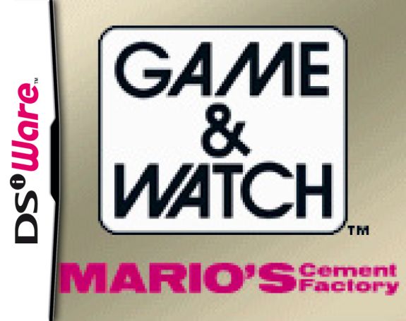 Game & Watch Mario's Cement Factory