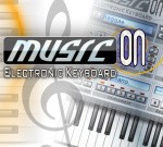 Music On: Electronic Keyboard Cover (Click to enlarge)