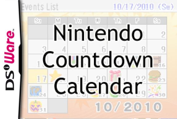 Nintendo Countdown Calendar Review (DSiWare) | Nintendo Life