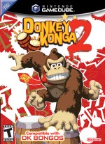 Donkey Konga 2: Hit Song Parade Cover (Click to enlarge)