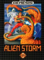 Alien Storm Cover (Click to enlarge)