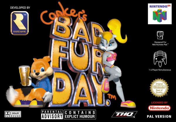 Conker S Bad Fur Day Patch