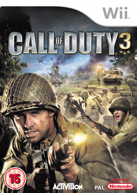 call of duty 3 cover. Call Of Duty 3 Cover Artwork