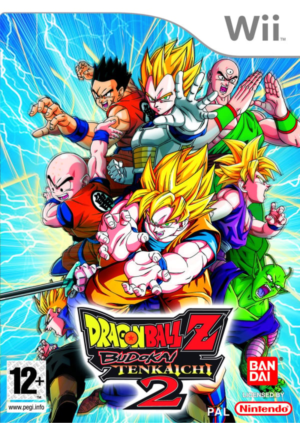 Dragon Ball Z Budokai Tenkaichi 2 Cover Artwork