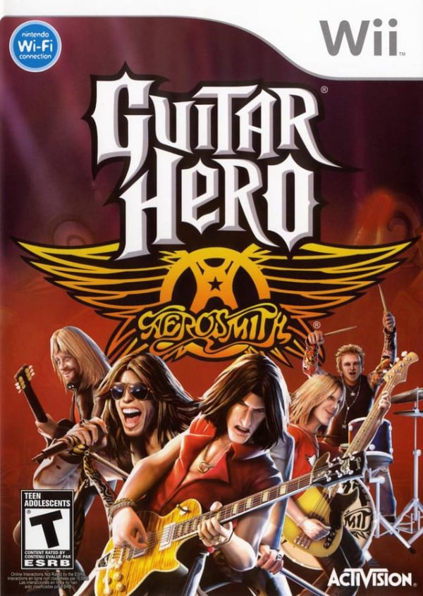 Cover Artwork. Guitar Hero: Aerosmith Cover Artwork