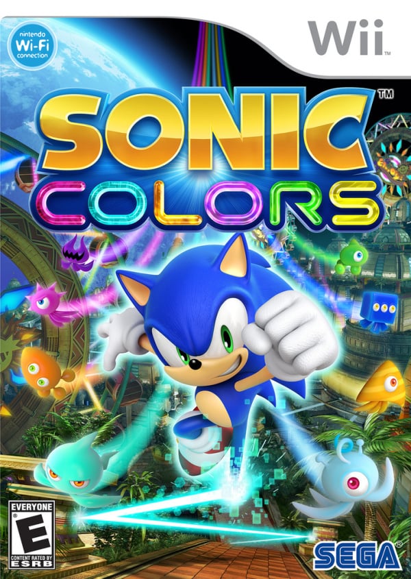 Sonic Colours Cover Artwork