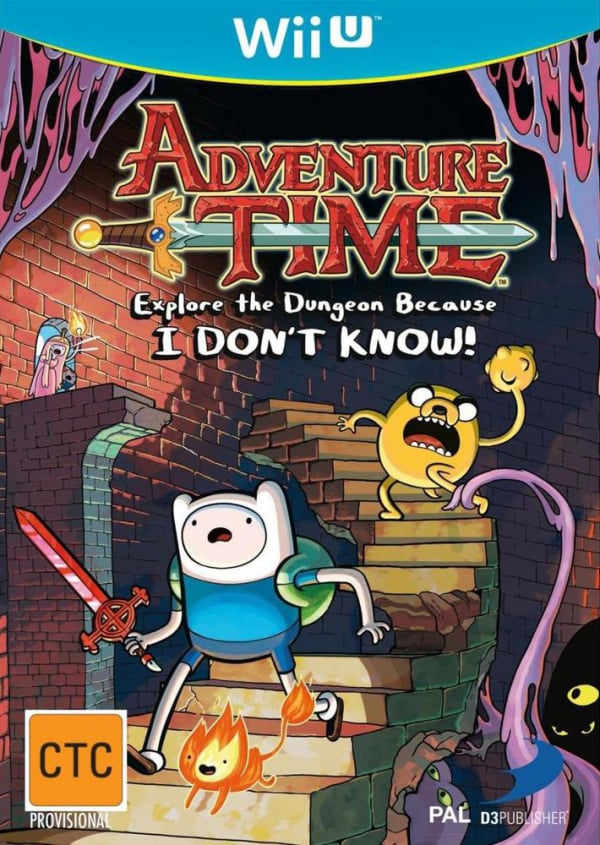 Adventure Time: Explore the Dungeon Because I DON'T KNOW! Cover (Click