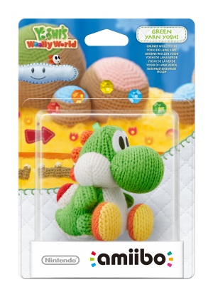 Green Yarn Yoshi amiibo Pack