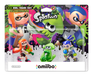 Inkling Squid amiibo Pack