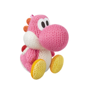 Pink Yarn Yoshi amiibo