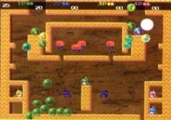 Four-player Bubble Bobble!