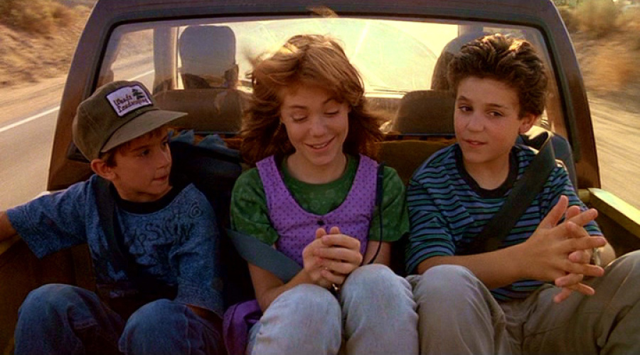 Jimmy (Luke Edwards), Haley (Jenny Lewis) and Corey (Fred Savage)