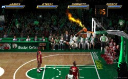 He's on fire!