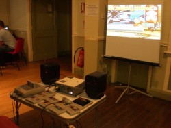 The SNES gets projector love