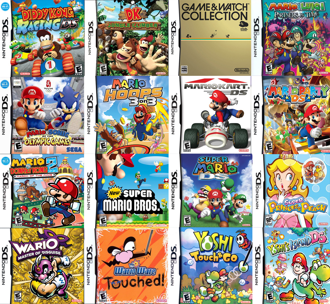 All Nintendo DS Games